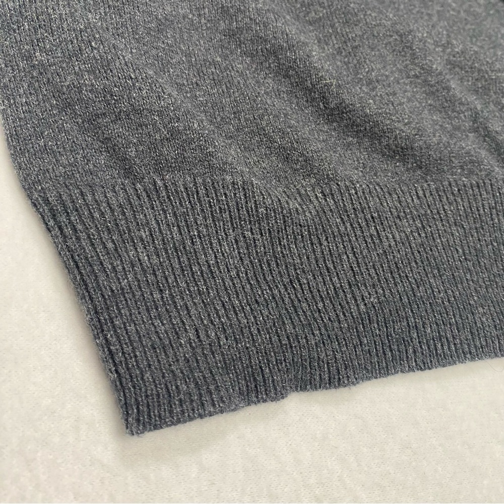 2/$30 J. Crew Cotton with Cashmere V Neck Long Sleeve Sweater Size M #1587 - Picture 6 of 11